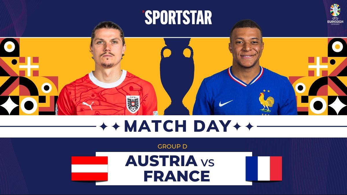 Austria vs France LIVE score, Euro 2024 Lineups out; Mbappe starts for